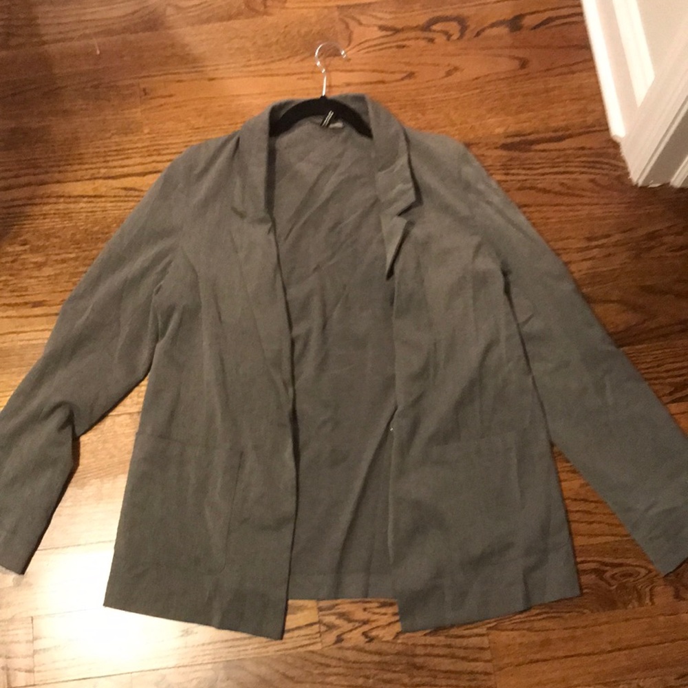 H and m grey blazer